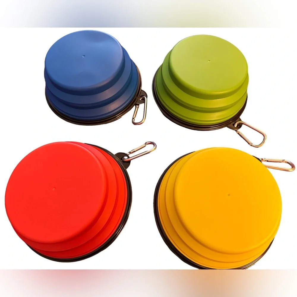 New in original package Collapsible 3 Pack Pet Bowl Large. Choose your colors